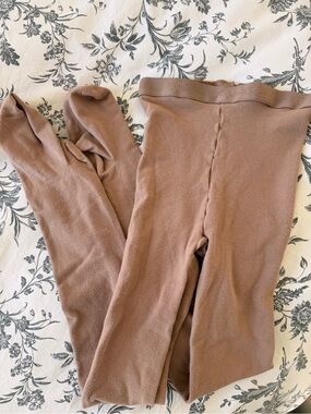 Mondor Tan Sweater Tights Bamboo from Viscose Womens Large Dance Figure Skating